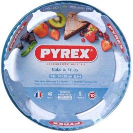 Pyrex Molde Tarta Ondulado Cook&Enjoy Vidrio Borosilicato Apto Horno Microondas Lavavajillas 27x27x6 cm Transparente Precio: 16.89000038. SKU: B1GAA72DPB