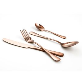 Quid Set 24 Cubiertos Celebrart Acero Inoxidable Cobre Brillo 26 cm-2 mm