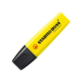 Rotulador Stabilo Boss Fluorescente 70 Amarillo 10 unidades