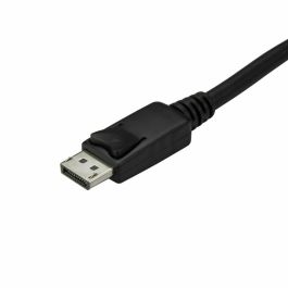 Adaptador USB C a DisplayPort Startech CDP2DPMM3MB 3 m Negro Adaptador USB C a DisplayPort Startech CDP2DPMM3MB 3 m Negro