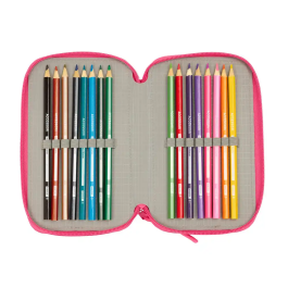 Portatodo Safta Feeling Multicolor 12,5 x 19,5 x 5,5 cm 37 Piezas