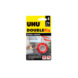 Uhu Cinta Adhesiva Doble Cara Extra Fuerte Invisible 1,5m x 19mm Precio: 6.89000015. SKU: B1DSSEP396