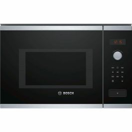 Bosch Serie | 4 BFL553MS0 Horno microondas monofunción empotrable 25 litros 900 Watt acero inoxidable
