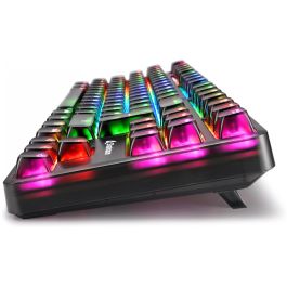 SHARKOON Gaming Tastatur Crystal Shark negro DE
