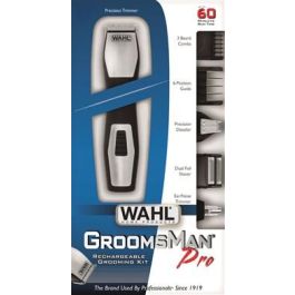 Wahl 9855-1216 Afeitadora-Rasuradora para Cuerpo y Barba, Kit Completo con Recortador, Cuchillas para Detalles y Batería de 60 Minutos