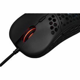 The G-Lab KULT-OXYGEN Ratón para juegos con cable, RGB, 12800 DPI, Negro