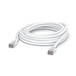 Ubiquiti UniFi Cable Ethernet Patch Cat5e STP RJ-45 8m Blanco para Exterior, Resistente y Apantallado con Protección ESD Ubiquiti UniFi Cable Ethernet Patch Cat5e STP RJ-45 8m Blanco para Exterior, Resistente y Apantallado con Protección ESD