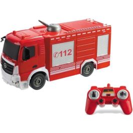 Mondo Motors Camión de Bomberos con Control Remoto RC, Manguera de Agua Funcional, Faros y Luces, Escala 1:26, Niños +3 Años Precio: 45.59000006. SKU: B1HFQ4Z5VB