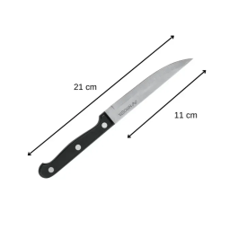 Nirosta Juego de 6 Cuchillos para Carne - 21 cm