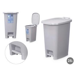 Papelera 25L Pedal Gris Arte Regal 28X45CM (6 Unidades) Precio: 63.89000013. SKU: B1B45LYMV6