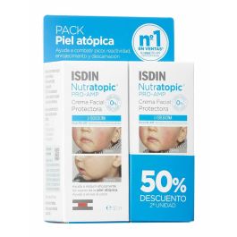 Isdin NUTRATOPIC PRO-AMP crema facial duo 2 x 50 ml para dermatitis atópica en niños Precio: 30.50000052. SKU: B14DLEJSTS
