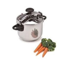 Jata OPC8 Olla a Presión Clásica de Acero Inoxidable 8L 24cm, Compatible con Inducción Precio: 54.94999983. SKU: B1AZK5R369