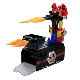 Hasbro Figura Transformers The Thirteen Star Optimus Prime Titan Class Age of the Primes 38cm Conversión 3 en 1
