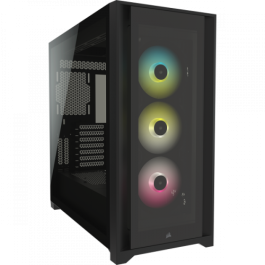 Corsair iCUE 5000X RGB Midi Tower Negro Corsair iCUE 5000X RGB Midi Tower Negro