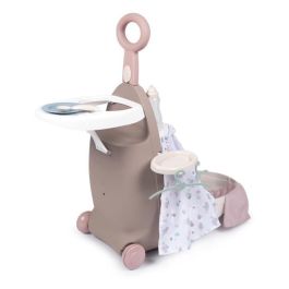 Trolley baby nurse 3 en 1 maleta,trona y cuna para muñecas de hasta 42 cm no incluida con 6 accesorios. 62x25,5x25,5 cm Precio: 44.9999. SKU: B12YR8RR75