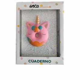 Inca Cuaderno Unicornio A5 con Brillantina y Diseño Adorable, 80 Hojas de 70g, 21x15 cm, ideal para Vuelta al Cole, 1 unidad Precio: 14.88999985. SKU: B1FP8H6PA5