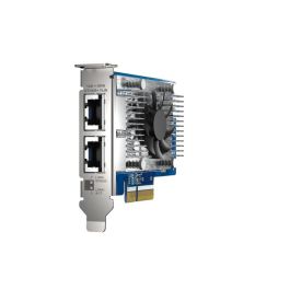 Qnap QXG-10G2T-X710 Tarjeta de Red PCIe 3.0 x4 con 2 Puertos RJ45 10GbE, NBASE-T y Controlador Intel X710