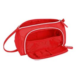 Estuche Escolar Sevilla Fútbol Club Rojo 20 x 11 x 8.5 cm
