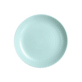 Plato de Postre Luminarc Pampille Turquesa Vidrio (19 cm) (24 Unidades)