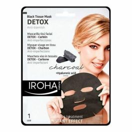 Iroha DETOX CHARCOAL BLACK Mascarilla Facial Tisú Detox Reequilibrante e Hidratante con Carbón y Ácido Hialurónico 1 uso Precio: 3.58999982. SKU: S0509138