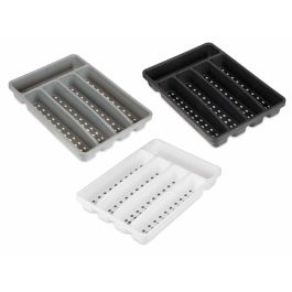 Kinvara Cubertero Plástico 5 Departamentos 22x4x32cm (Set de 24)