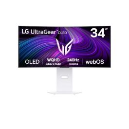 LG Monitor 34GX90SA-W 34 Pulgadas OLED Wide Quad HD 3440 x 1440 Blanco Curvo 240Hz 1ms Precio: 922.68999999. SKU: B1HL3K6Q4S