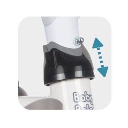 Smoby Triciclo Baby Balade Plus Azul Evolutivo con Asa Parental, Ruedas Silenciosas y Parasol 360°