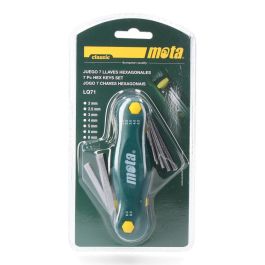 Mota Herramientas Juego llaves allen tipo navaja LQ71 2-8 mm