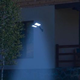 Foco solar - LUMISKY - CLIPPER BLACK - 37 cm - 2 cabezales negros - Detector de movimiento orientable - LED blanco Foco solar - LUMISKY - CLIPPER BLACK - 37 cm - 2 cabezales negros - Detector de movimiento orientable - LED blanco