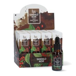 Magic Lights Aceite esencial sándalo negro 20 ml - Aroma relajante para masajes y ambientador natural