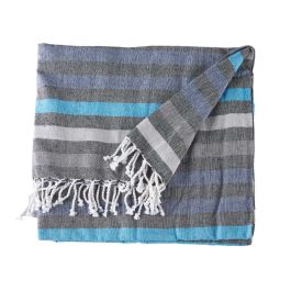 Multiusos Giftdecor 160x200 cm, tela algodón, azul (12 Unidades) Multiusos Giftdecor 160x200 cm, tela algodón, azul (12 Unidades)