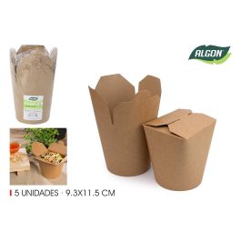 Algon Set 5 Envases Kraft 9.3 cm x 11.5 cm (24 Unidades) Precio: 22.58999941. SKU: B1K6LZDDY6