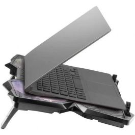 Soporte Refrigerante Mars Gaming MNBC3 para Portátiles hasta 17.3"/ Iluminación LED