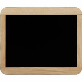 Jeujura JEU3225280881102 Pizarra Escolar Magnética de Madera Doble Cara Tiza y Rotulador