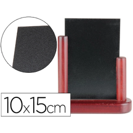 Liderpapel Pizarra Negra Doble Cara Madera 10x15cm para Rotulador Tiza Precio: 10.50000006. SKU: B17XCFMRTL