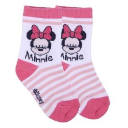 Cerdá Pack Calcetines 5 Piezas Minnie Mouse Disney Oficial, Multicolor, Talla Calzado 17-18 para Niña Bebé (t17/18)
