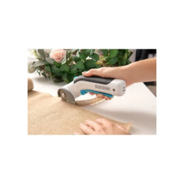 Black+Decker Cúter Circular 3,6V BCRC115-XJ con Batería de Litio y Carga USB Tipo-C