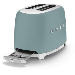 Smeg TSF01EGMEU Tostadora 2 Rebanadas Verde Esmeralda Mate