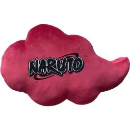 Naruto NAR3700891706766 - Cojín 3D de Microfibra - Logo Akatsuki de NARUTO SHIPPUDEN - 50 cm