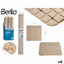 Alfombrilla Antideslizante para Ducha Berilo AR1910103 Beige PVC 0,03 x 50 x 50 cm (12 Unidades) Precio: 73.50000042. SKU: B1B6PAF9GL