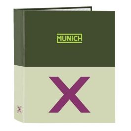 Carpeta de anillas Munich Bright khaki Verde A4 27 x 33 x 6 cm Precio: 5.89000049. SKU: B17XFAJ4L9