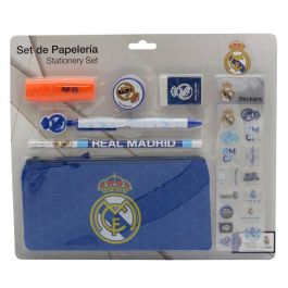 CYP BRANDS Set Papelería Real Madrid 7 Piezas: Portatodo, Lápiz, Borrador, Sacapuntas, Bolígrafo Borrable, Subrayador y Pegatinas Precio: 8.88999947. SKU: B13DQSHN2D