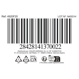 La Mediterranea Fuente Oval Cerámica para Servir Alerre, 25.8 cm de Largo x 11.9 cm de Ancho x 2.5 cm de Alto (24 Unidades)