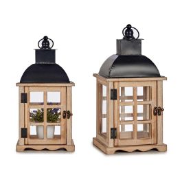 Farol Madera Natural Rectan Mediano Alto Giftdecor 20X40CM (6 Unidades) Precio: 85.49999997. SKU: B1G4NNJLSR