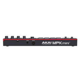 Akai Professional Controlador MIDI MPK Mini IV, 25 Teclas, 8 Pads RGB Retroiluminados, Pantalla a Color, USB-C, Color Negro