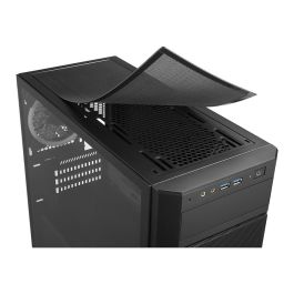 Sharkoon V1000 RGB Black, Micro Torre, PC Gaming, Negro