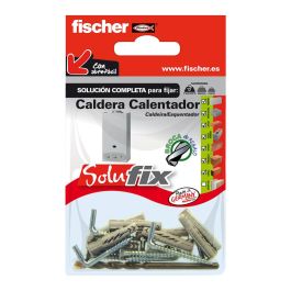Fischer Solufix caldera/calentador 515046 - Tacos + tornillos para fijar calentadores