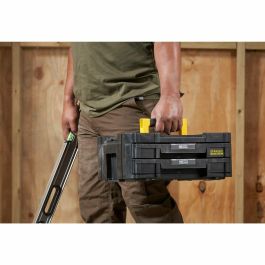 Stanley fmst1-71969 Maletín Tstak-Fatmax de 8 l con 2 Cajones 44 x 33,17 x 17,6 cm