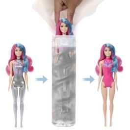 Mattel Muñeca Barbie Color Reveal Serie Disco Star 32.50x8.50x8.50 cm Modelos Surtidos