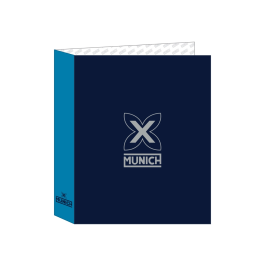 Carpeta de anillas Munich Nautic Azul marino A4 27 x 33 x 6 cm Precio: 6.50000021. SKU: B12MR6FYC7
